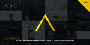 Interior Design WordPress Theme 1