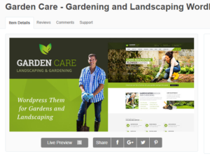 best gardening WordPress themes