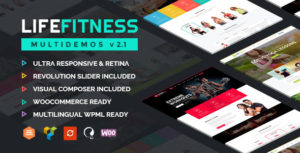 Best fitness WordPress themes