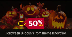 Halloween Discounts From Themeinnovation