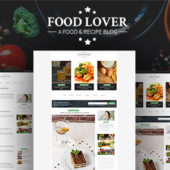Restaurant WordPress Theme – Food Lover